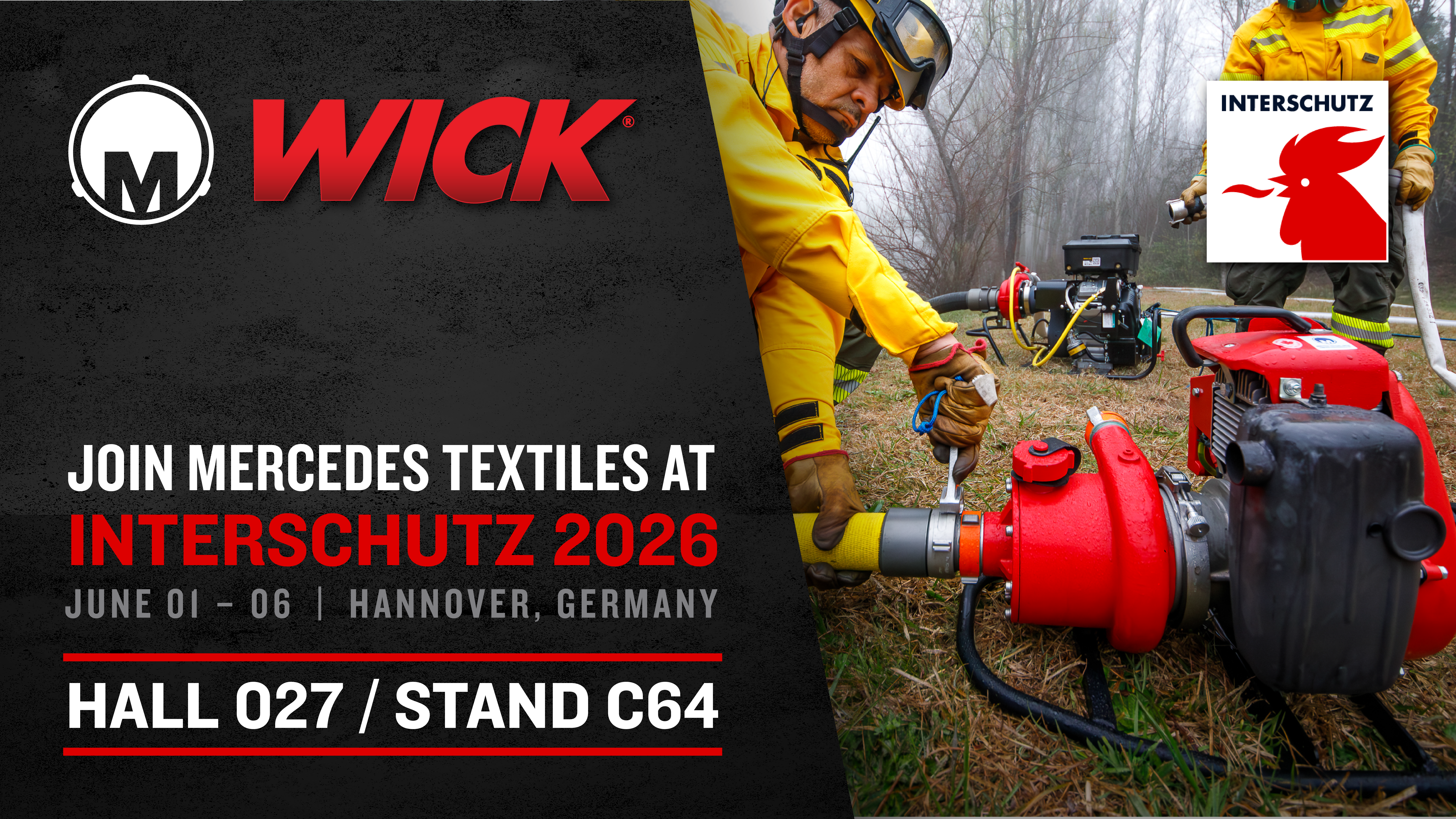 Join Mercedes Textiles at Interschutz 2026 in Hannover, Germany